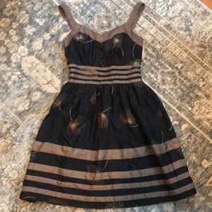 Silk Dandelion Sun Dress from Anthropologie